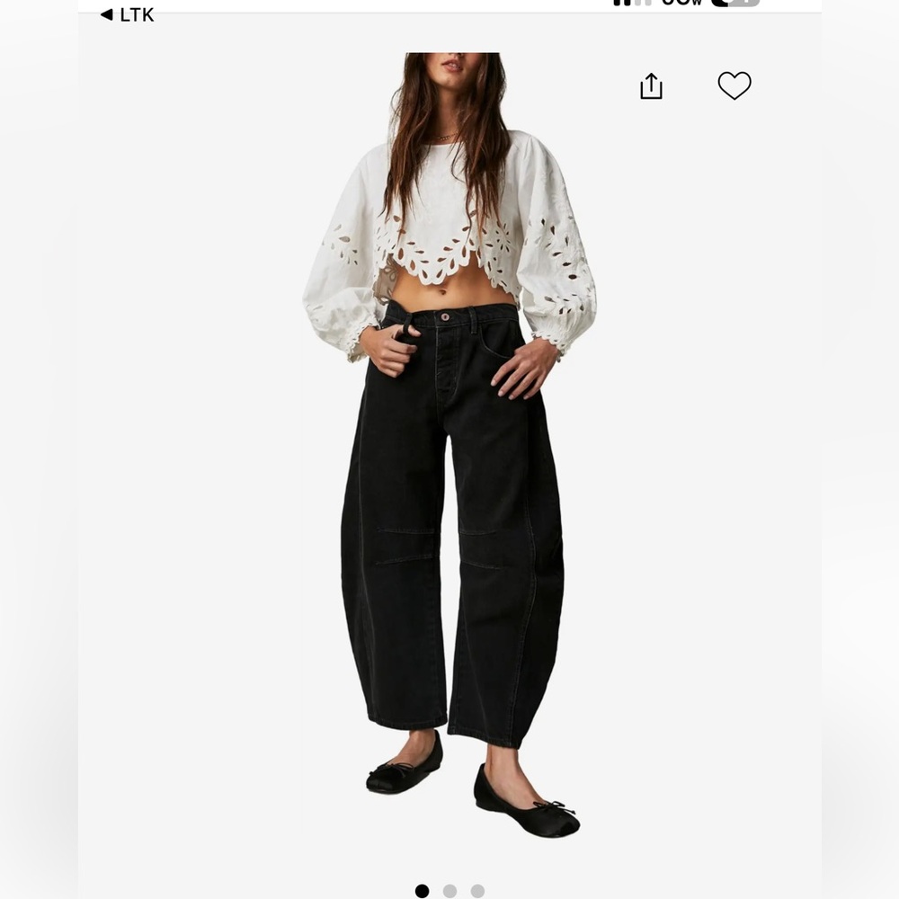 We the Free Barrel Jeans